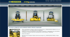 Desktop Screenshot of hermesmulching.com